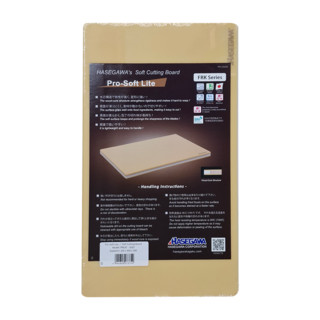 HASEGAWA 長谷川化學工業 FRK系列 樹脂軟面抗菌砧板 Pro-Soft Lite, 家用型 淺黃色, 1個