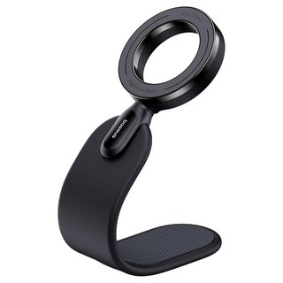 Baseus 倍思 C02 Go 磁吸車用支架 黏貼版, 星耀黑, 1個