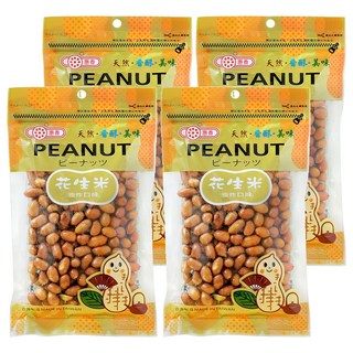 惠香 油炸花生米 鹹香酥脆 下酒菜, 95g, 4包