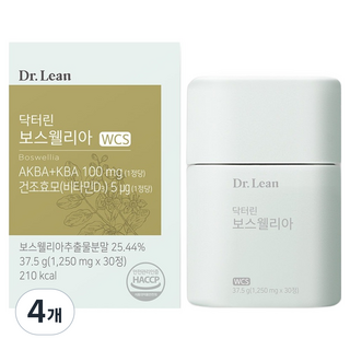 닥터린 보스웰리아 37.5g, 30정, 4개