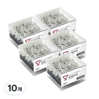 buyhearts Jumbo透明Shupapin JTP, 1瓶, 10個