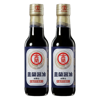金蘭 醬油 純釀造 非基因改造黃豆, 295ml, 2瓶