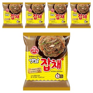 OTTOGI 不倒翁 Yetnal 乾拌冬粉 美味韓式雜菜 5分鐘快速烹調, 5包