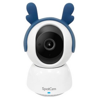 SpotCam 2K高畫質寵物攝影機/寵物監視器/自動追蹤寵物/寵物監控/貓狗叫偵測/寵物互動攝影機, 1個, Mibo