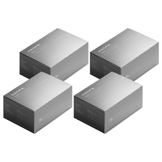 HAOFA 氣密型N95立體醫療口罩 防曬活性碳款 S, 30片, 4個, 丁香碳