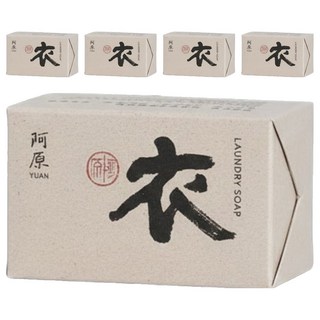 YUAN 阿原 衣皂 含橄欖油和椰子油, 180g, 5個