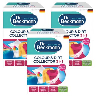 Dr.Beckmann 貝克曼博士 超防染護色魔布, 洗衣防染必備 深淺衣物一起洗 省水省電省時間 強效鎖色 互染OUT, 50張, 3盒