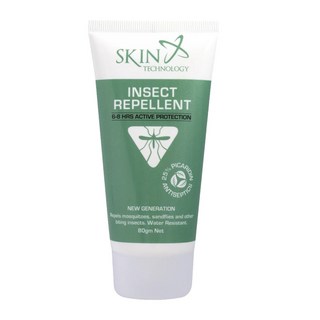 紐西蘭 SKIN TECHNOLOGY 25%派卡瑞丁 瑞斌防蚊乳霜 80gm, 80ml, 1條