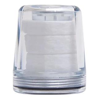 Aroma Sense 廚房浴室水龍頭除氯濾水器 專利三角金屬灑水盤 省水、加壓、負離子 透明好觀看濾芯變化, PR-303, 1個