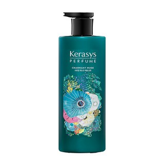KERASYS 香氛洗髮精 知性麝香 持久花香 天使光澤 修護乾燥 添加玫瑰果油 滋養保濕, 600ml, 1瓶