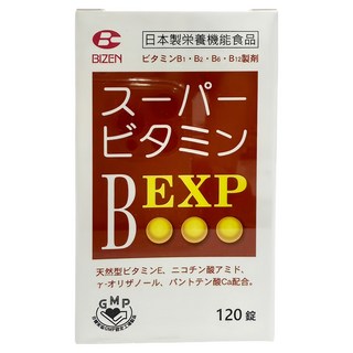 BIZEN 備前化成 必維喜BEX錠狀, 120顆, 1個