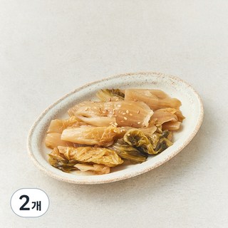 식도감 묵은지 들기름, 200g, 2개