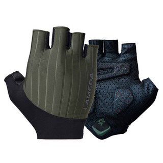 Lameda 防滑自行車手套 雙手套組 24AW2039, 1套, 綠色
