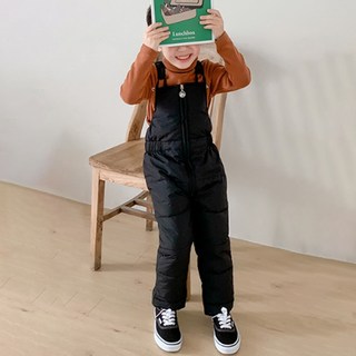 woojooi 兒童款Easy-up鋪棉吊帶褲