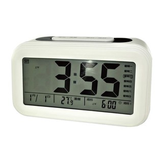 感恩使者 視障語音LED鬧鐘 ZHCN2006, 米白色