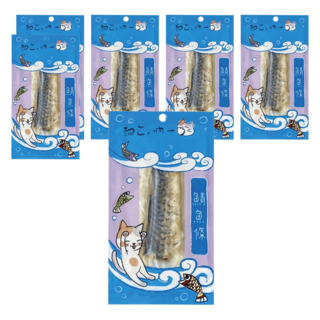 Neko 吶一口 鮮食餐 鯖魚條 30g 全齡貓適用 寵物零食, 6包