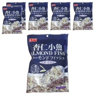 盛香珍 杏仁小魚, 76g, 6包