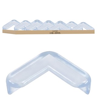comet Home 桌角防撞保護套, 10個, 透明色