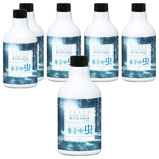 HUKUROU 福來朗 水性除蟲噴霧補充瓶, 500ml, 6瓶