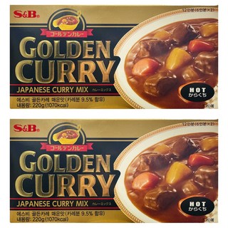 에스앤비골든 카레 매운맛, 220g, 2개