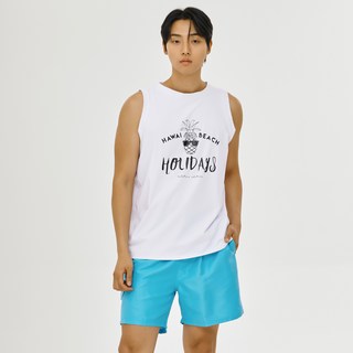 벤디스 남성용 단색 비치팬츠 A105, 블루