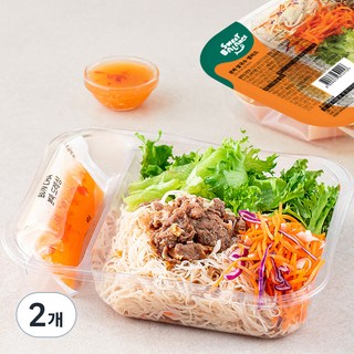 스윗밸런스 분짜 쌀국수 샐러드, 200g, 2개