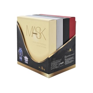 MasKing 膜靚 肌膚檢測套組 愛戀氣色 四種香氛面膜組合 溫和不刺激 敏弱肌適用, 28片, 1組