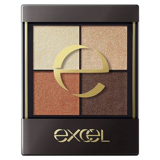 EXCEL 真我霓裳四色眼影, #CS01, 1個