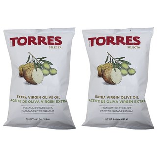 TORRES Selecta特級初榨橄欖油洋芋片, 125g, 2包