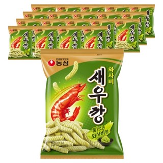 새우깡 와사비, 70g, 20개