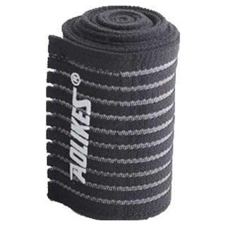 Lotus COZY FITNESS SERIES 纏繞型繃帶 透氣關節支撐帶, 黑色, 1條