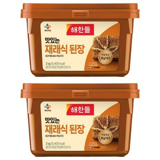 CJ Haechandle 好餐得 美味傳統大醬, 3kg, 2個