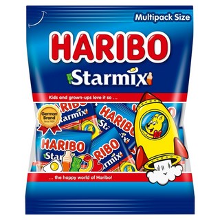 HARIBO Starmix明星總動員造型軟糖, 250g, 1袋