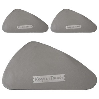 [純素美妝] Keepin Touch 迷你鵝卵石不鏽鋼刮棒, 混合顏色, 3個