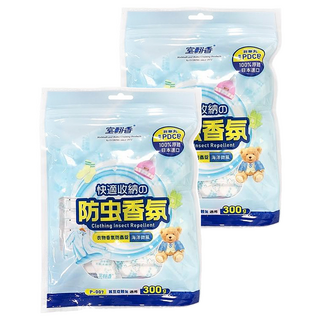 室翲香 香氛防蟲錠糖果包，100%原裝日本進口，非萘丸PDCB，適用於衣櫃、衣物、抽屜、收納箱，300g, 2個