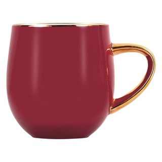 Royal Duke 福氣骨瓷馬克杯 手工藝, 棗紅色, 1個