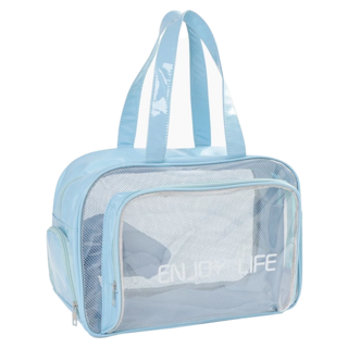 Reddot 紅點生活 乾濕分層防水健身沙灘游泳包 大款, 湖水藍