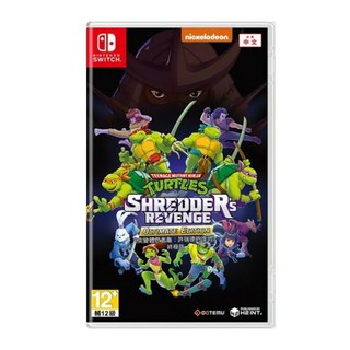 Nintendo 任天堂 SWITCH 忍者龜：許瑞德的復仇 終極亞中版
