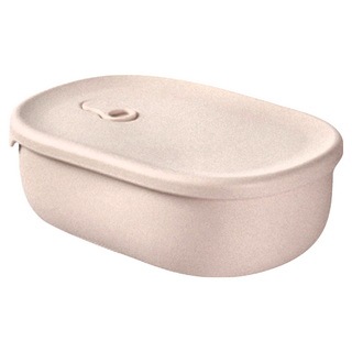 FaSoLa 食品用鉑金矽膠分隔便當盒組, 粉色, 1個