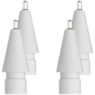SwitchEasy 魚骨牌 iPad 替換式觸控筆尖4件組 Apple Pencil適用, 單一顏色, 1組