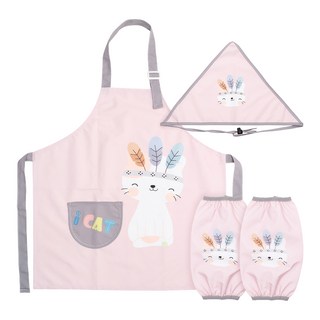 투코비 어린이 방수 앞치마 세트, 인디냥이