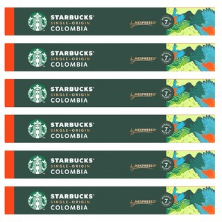 스타벅스 싱글 오리진 콜롬비아 캡슐커피, 5.7g, 10개입, 6개