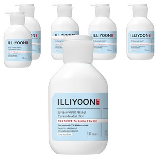 ILLIYOON 一理潤 神經醯胺舒敏乳液 無香, 508ml, 6個