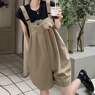 MarketA 女款吊帶燈籠版型夏季褲