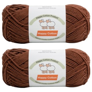 Yarna Happy Cotton 編織線 100g, 711, 2個