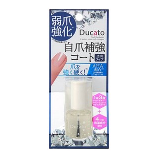 Ducato 自爪補強護甲油 透明 含保濕成分, 7ml, 1瓶
