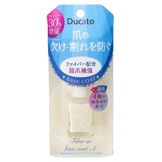 DUCATO 弱爪補強速乾雙效基底油A 7ml 纖維配方 強韌指甲 保濕, 透明無色, 54g, 1罐