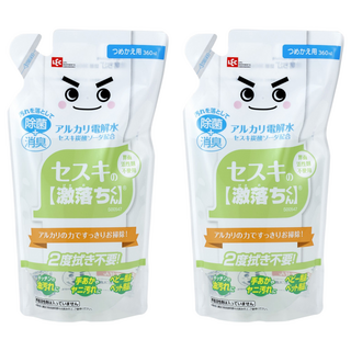 LEC 激落君 倍半碳酸鈉電解水 補充包, 360ml, 2包