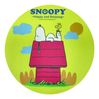 PEANUTS 史努比 SNOOPY 小日子 造型滑鼠墊, 黃色, 1個