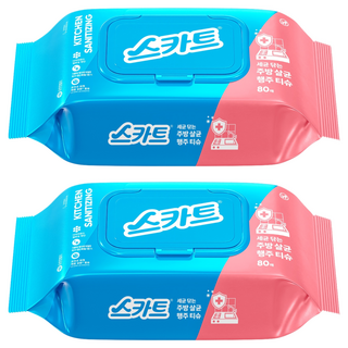 Scott 可麗舒 廚房清潔濕巾, 80個, 2套